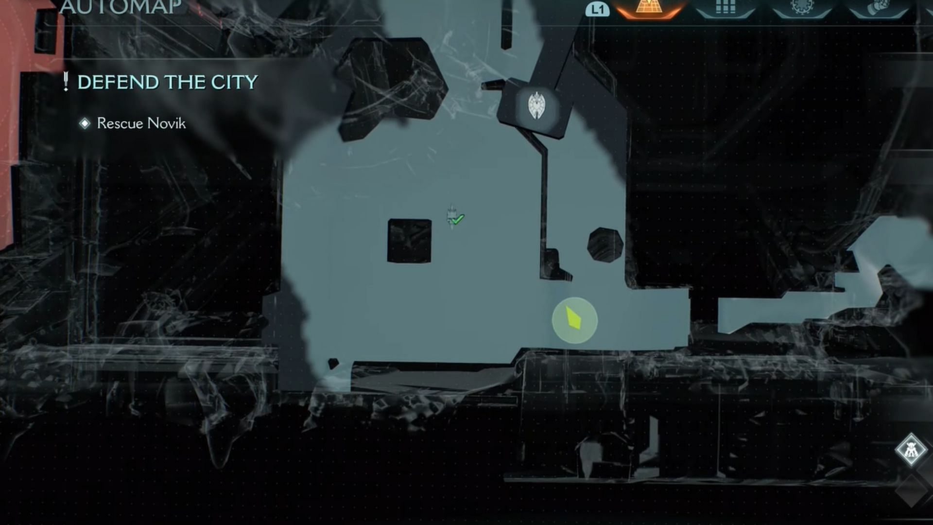The second Ruby can be found in this part of the map (Image via Bethesda Softworks)